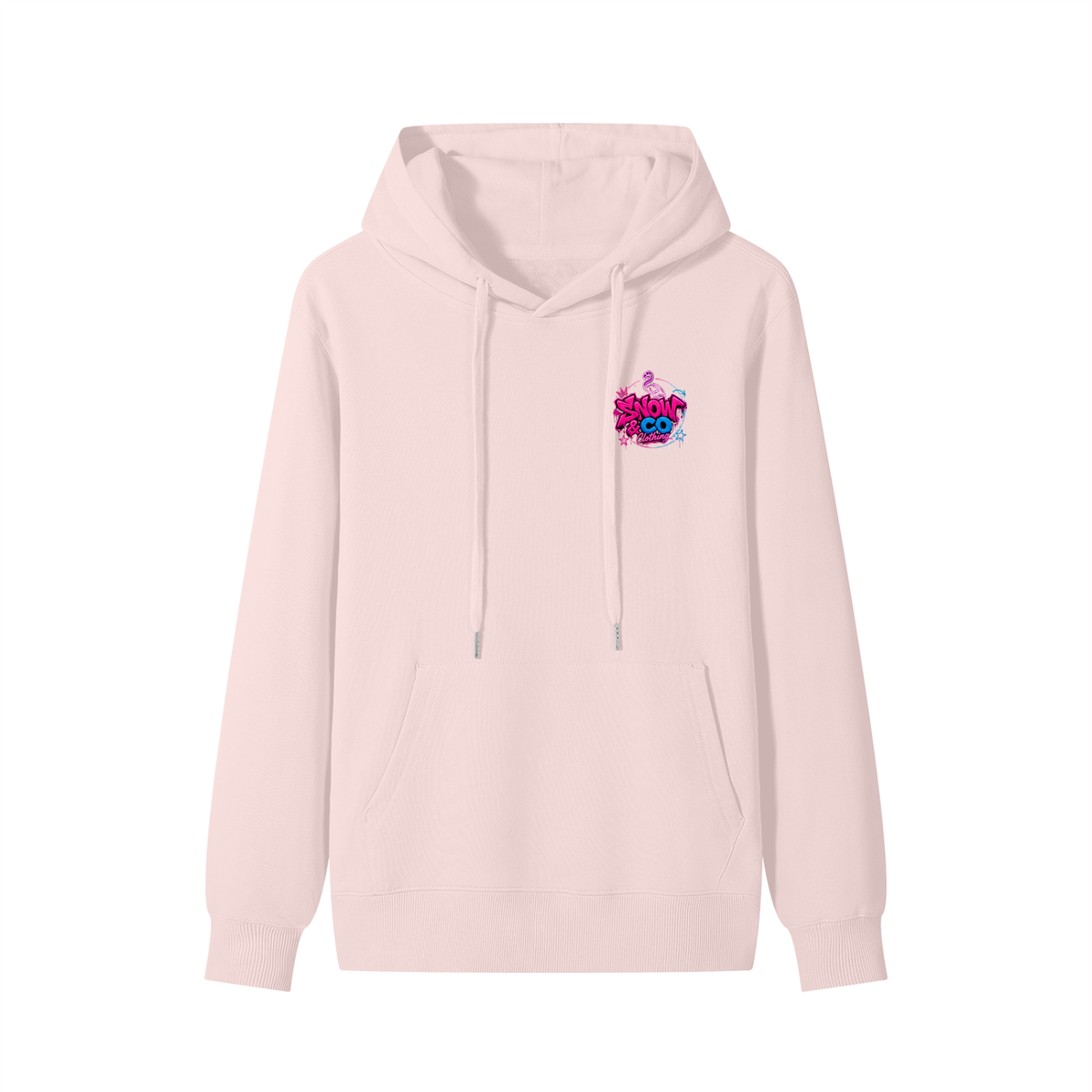 SNOW & CO V2 Light Weight Classic Unisex Cotton Hoodie
