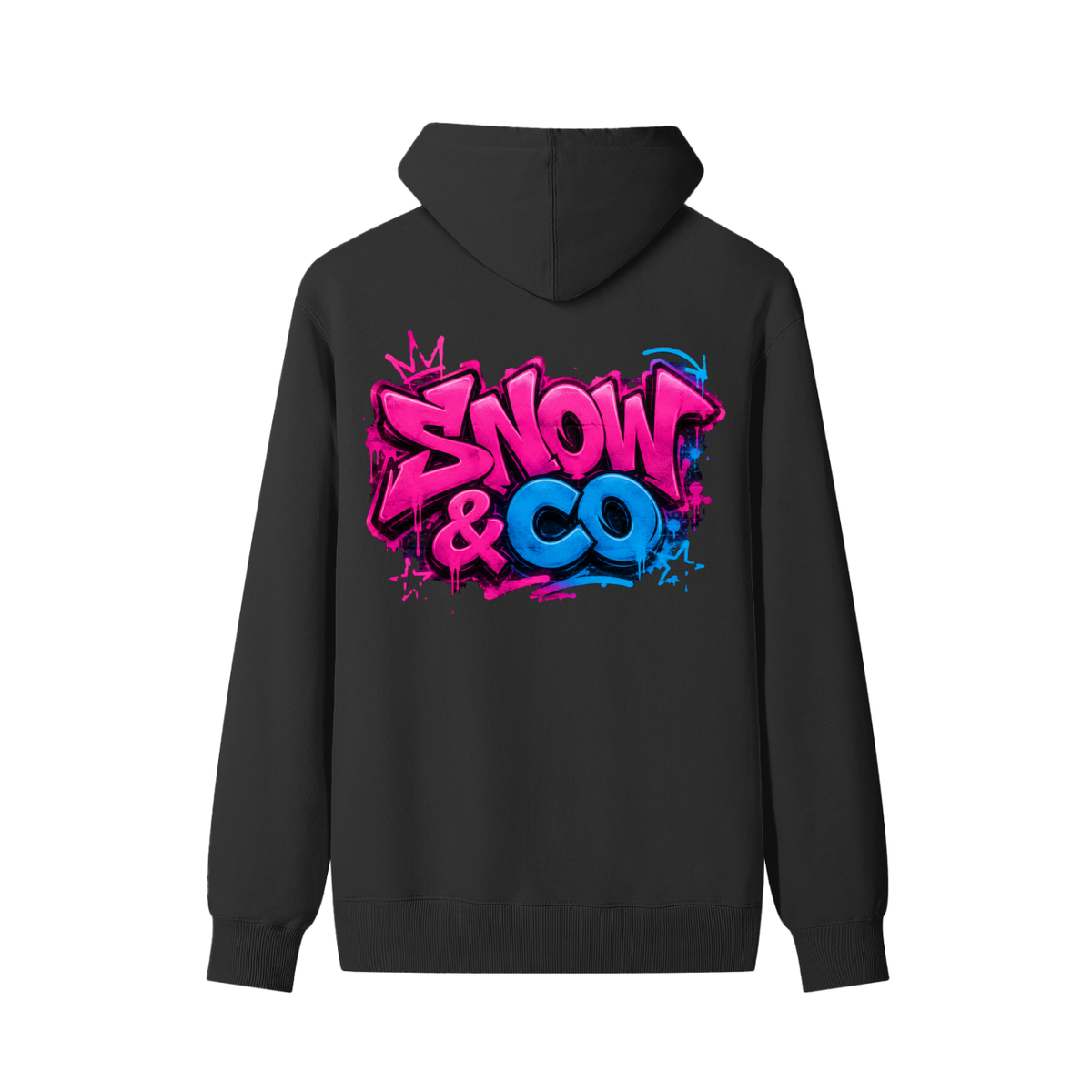 SNOW & CO ORIGINAL Light Weight Classic Unisex Cotton Hoodie