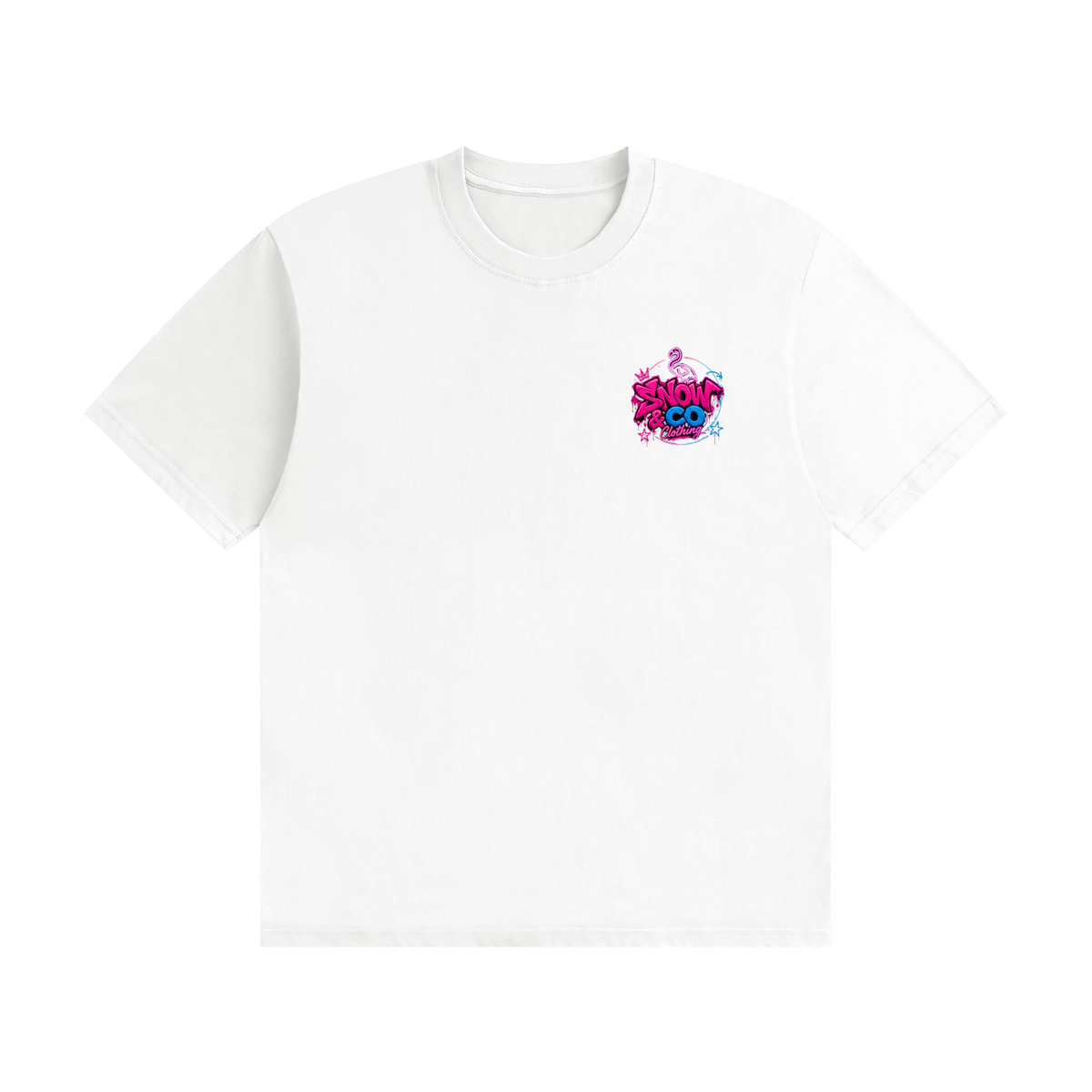 SNOW & CO V2 Unisex Seamless Cotton T-Shirt