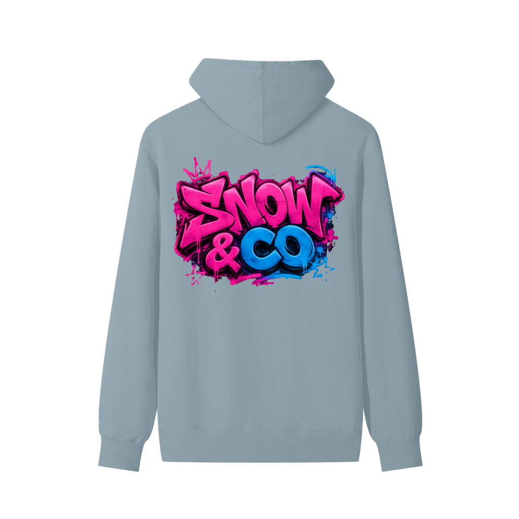 SNOW & CO ORIGINAL Light Weight Classic Unisex Cotton Hoodie