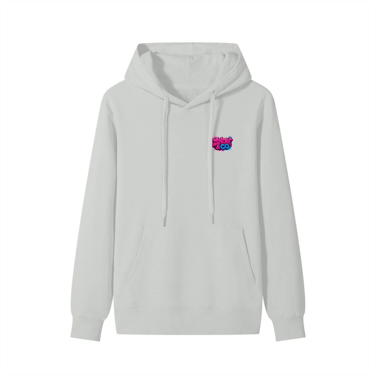 SNOW & CO ORIGINAL Light Weight Classic Unisex Cotton Hoodie