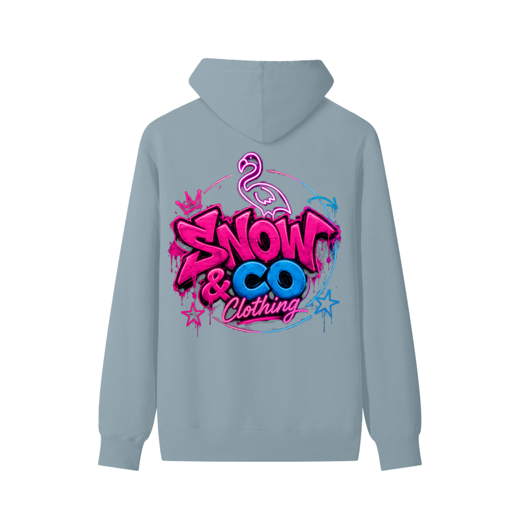 SNOW & CO V2 Light Weight Classic Unisex Cotton Hoodie