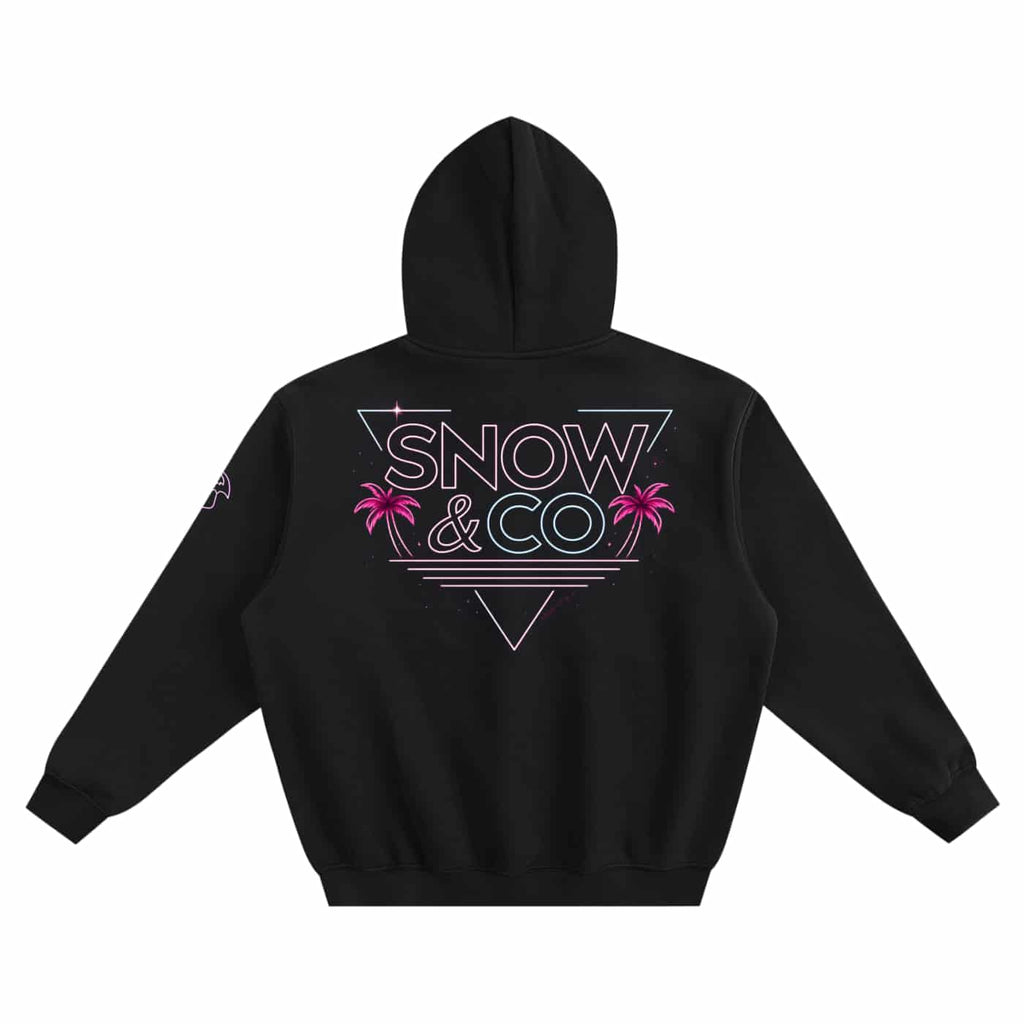SNOW & CO MIAMI Fleeced Hoodie