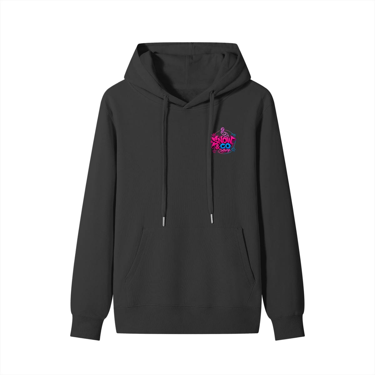 SNOW & CO V2 Light Weight Classic Unisex Cotton Hoodie