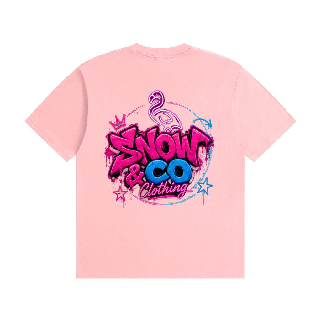 SNOW & CO V2 Unisex Seamless Cotton T-Shirt