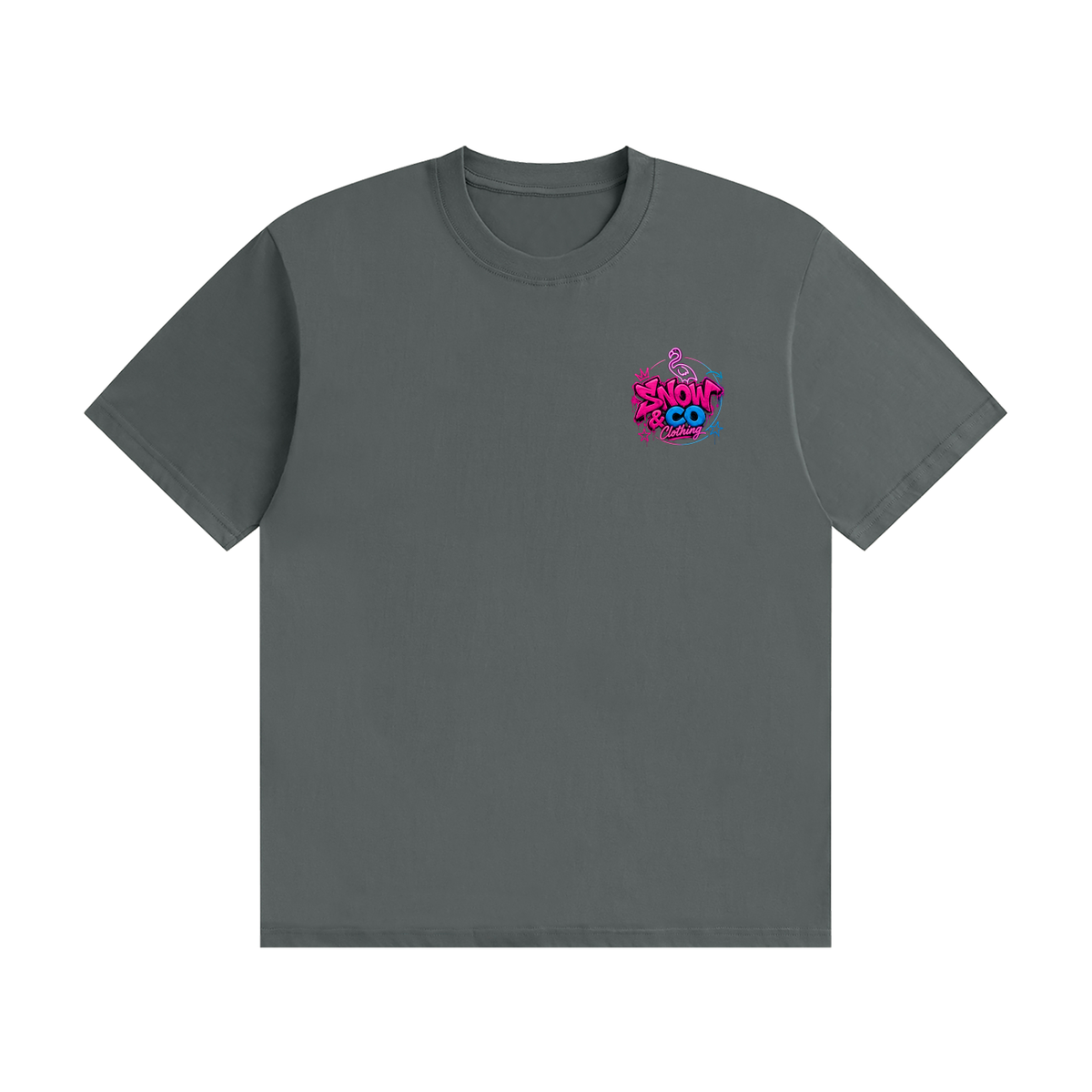 SNOW & CO V2 Unisex Seamless Cotton T-Shirt