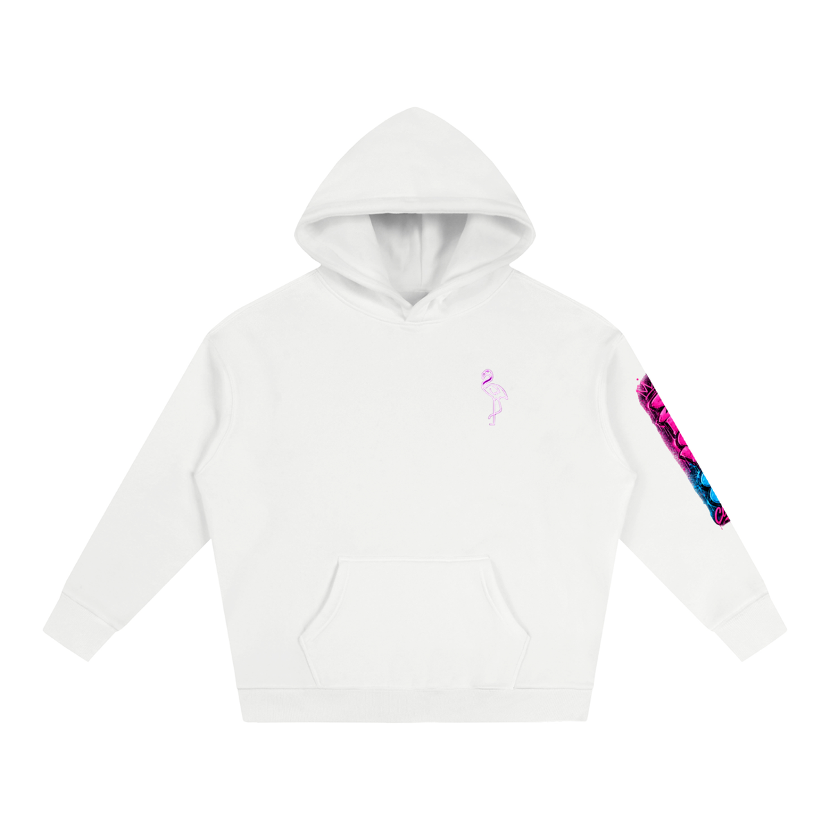 SNOW & CO Lightning Oversize Fleeced Hoodie