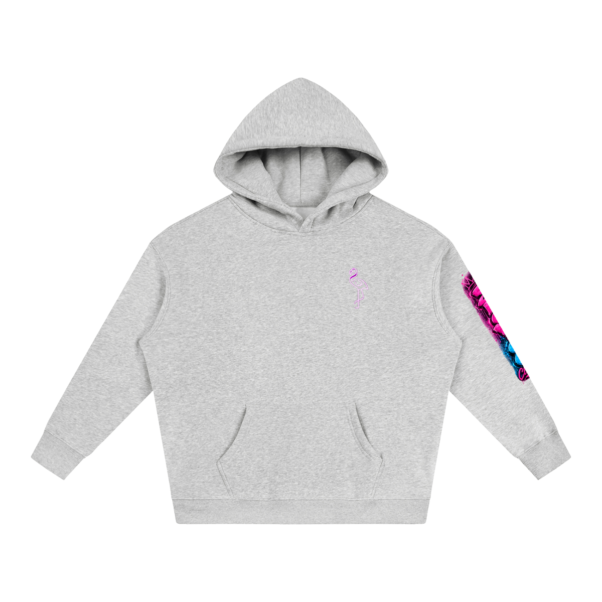 SNOW & CO Lightning Oversize Fleeced Hoodie