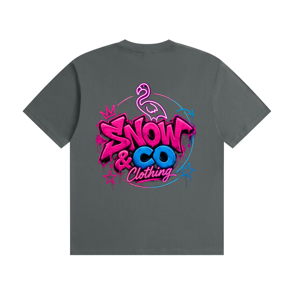 SNOW & CO V2 Unisex Seamless Cotton T-Shirt