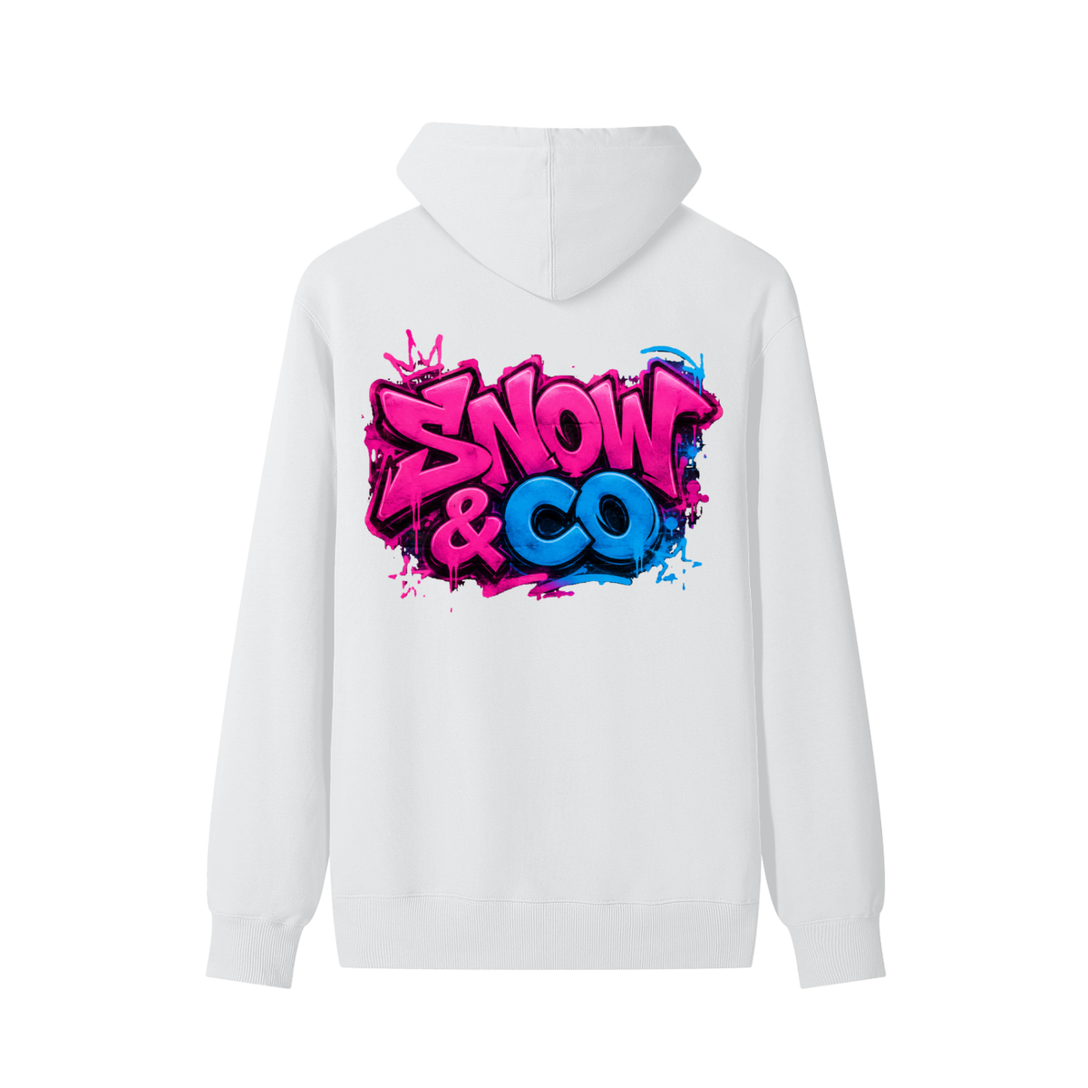 SNOW & CO ORIGINAL Light Weight Classic Unisex Cotton Hoodie