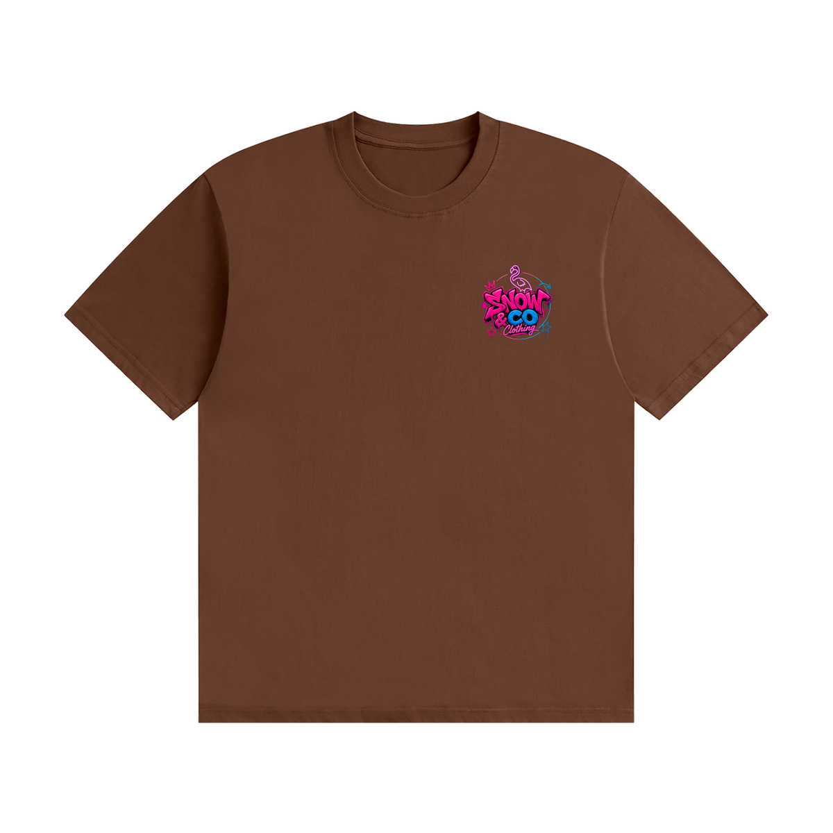 SNOW & CO V2 Unisex Seamless Cotton T-Shirt