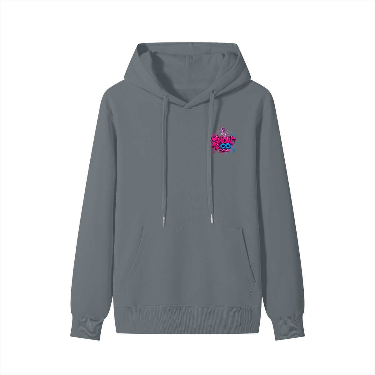 SNOW & CO V2 Light Weight Classic Unisex Cotton Hoodie