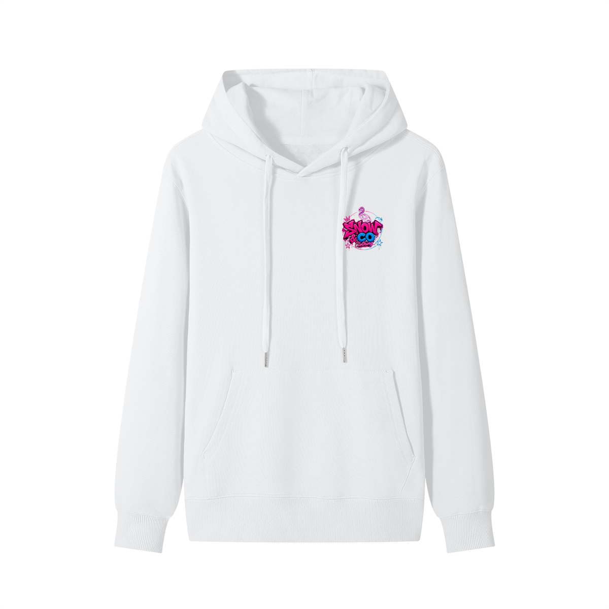 SNOW & CO V2 Light Weight Classic Unisex Cotton Hoodie