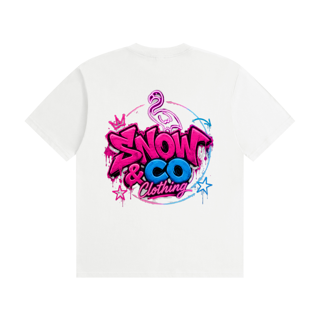 SNOW & CO V2 Unisex Seamless Cotton T-Shirt