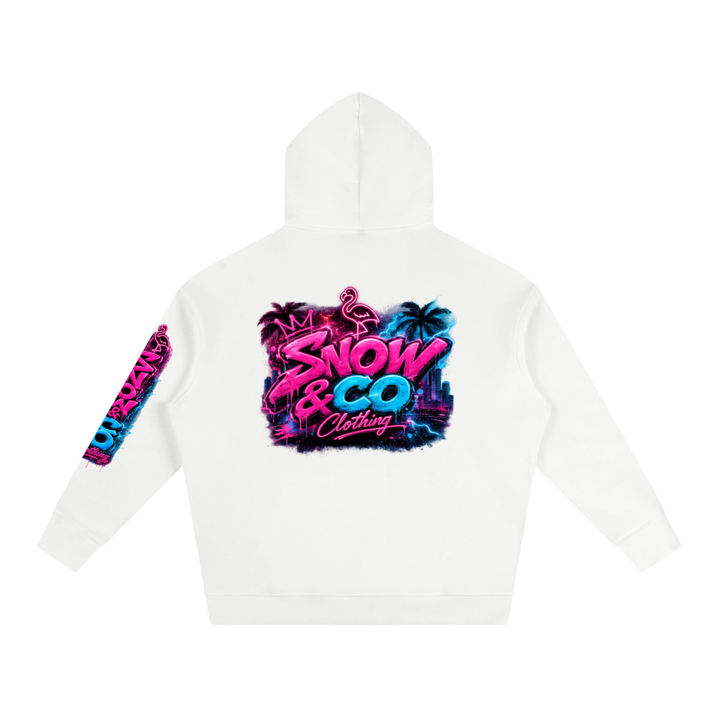 SNOW & CO Lightning Oversize Fleeced Hoodie
