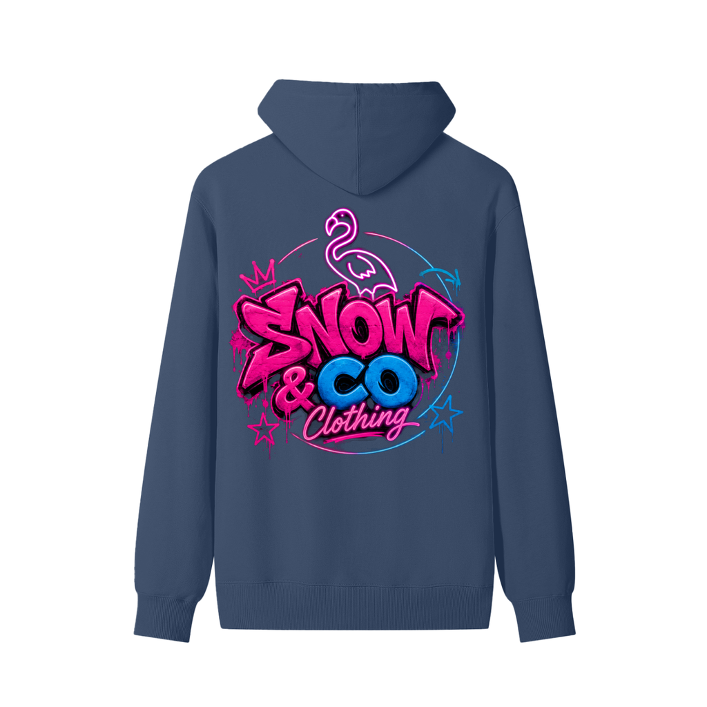 SNOW & CO V2 Light Weight Classic Unisex Cotton Hoodie