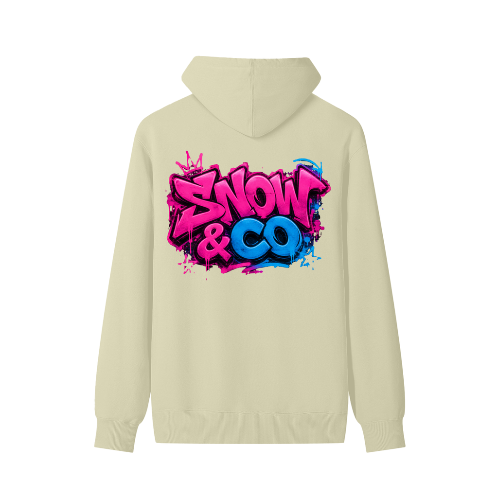 SNOW & CO ORIGINAL Light Weight Classic Unisex Cotton Hoodie