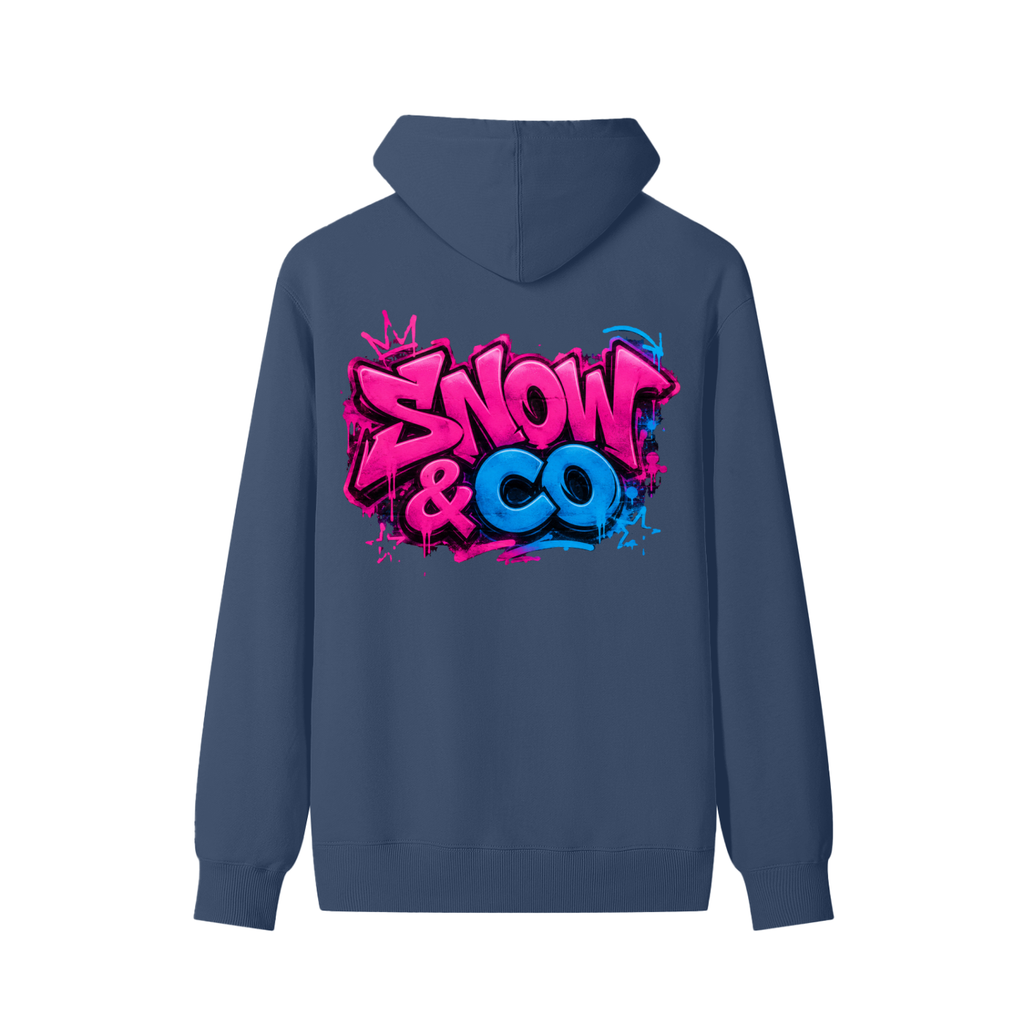SNOW & CO ORIGINAL Light Weight Classic Unisex Cotton Hoodie