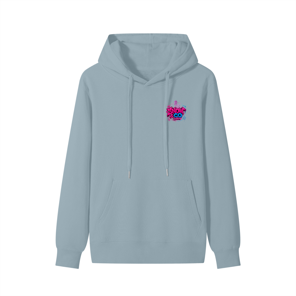 SNOW & CO V2 Light Weight Classic Unisex Cotton Hoodie