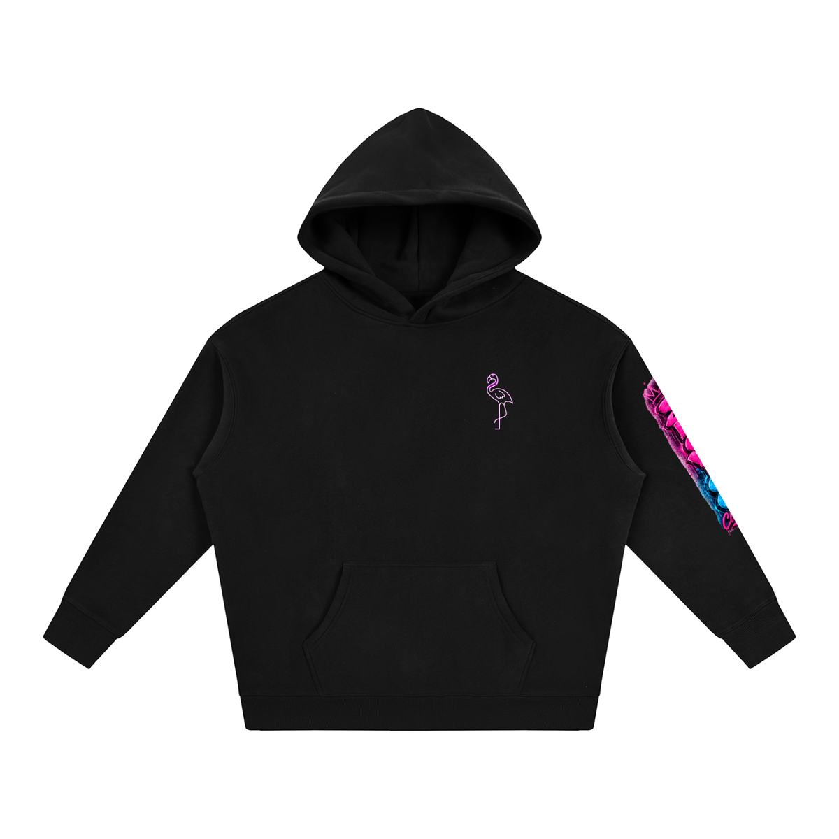 SNOW & CO Lightning Oversize Fleeced Hoodie